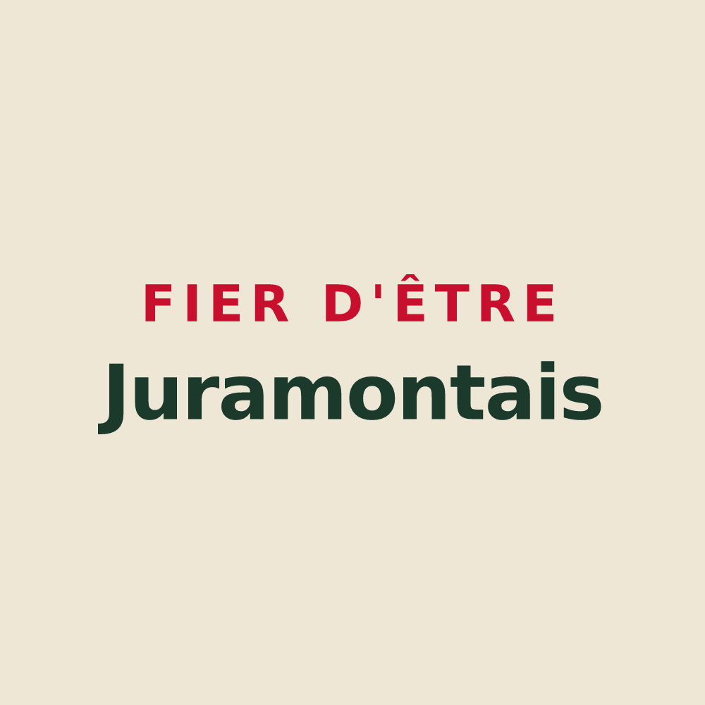 Tote bag « Fier d'être Juramontais » — design pour Saint-Jure