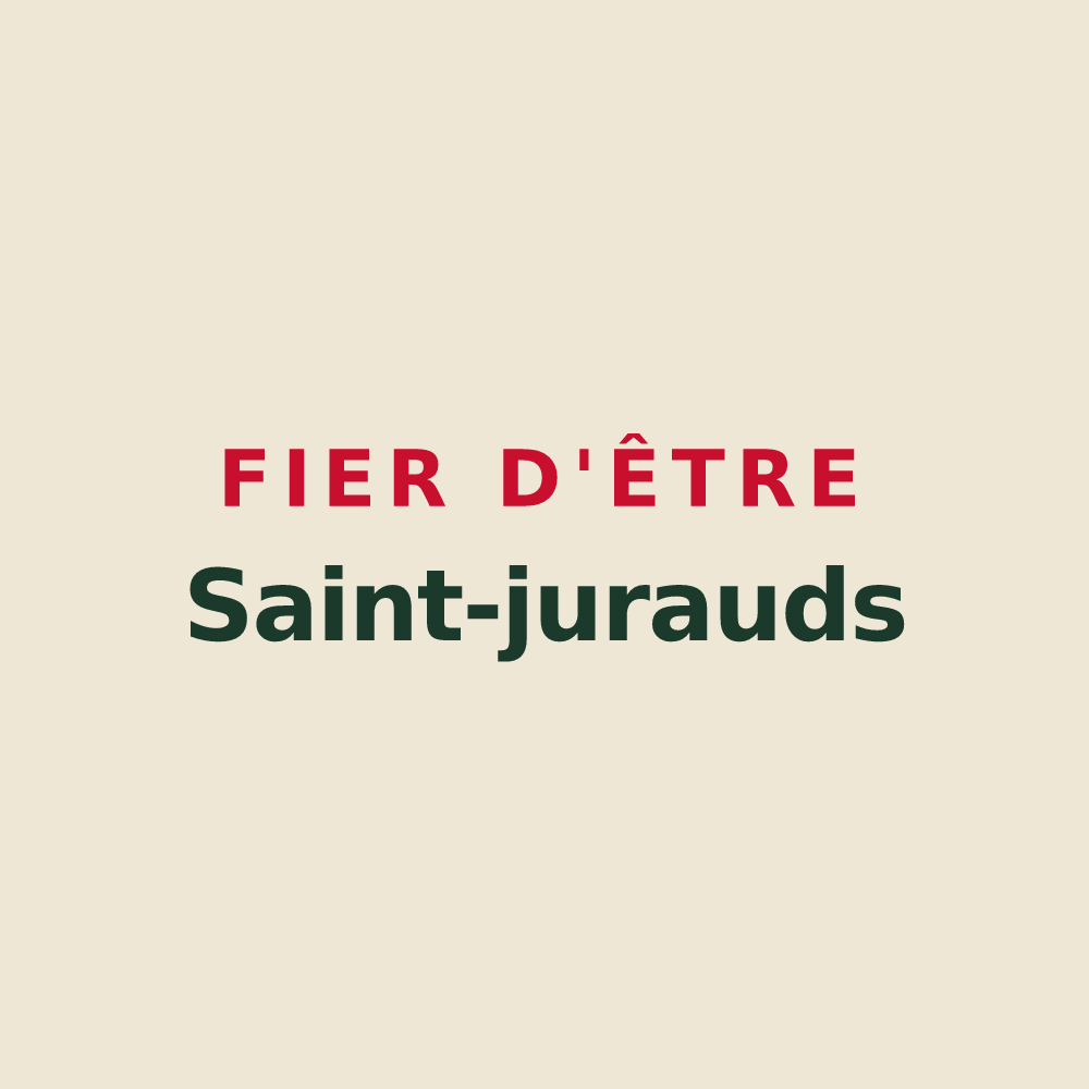 Tote bag « Fier d'être Saint-jurauds » — design pour Saint-Just-en-Chevalet