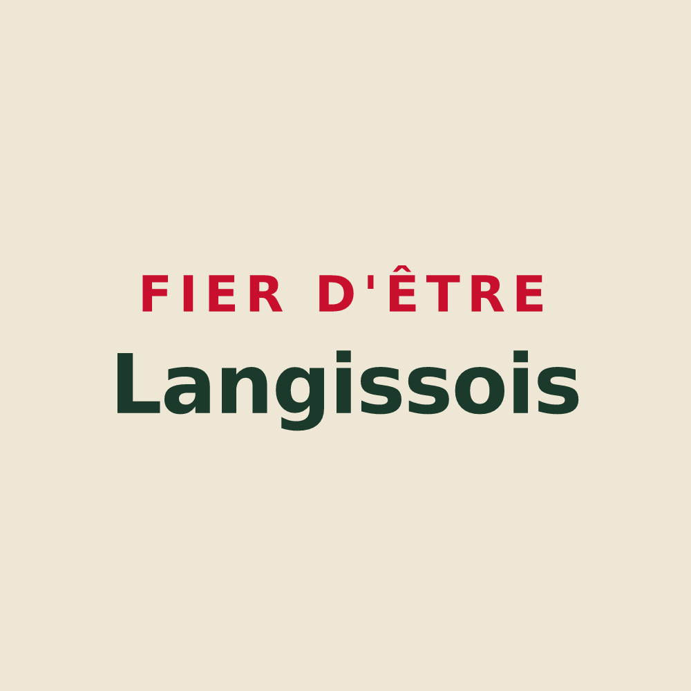 Tote bag « Fier d'être Langissois » — design pour Saint-Langis-lès-Mortagne