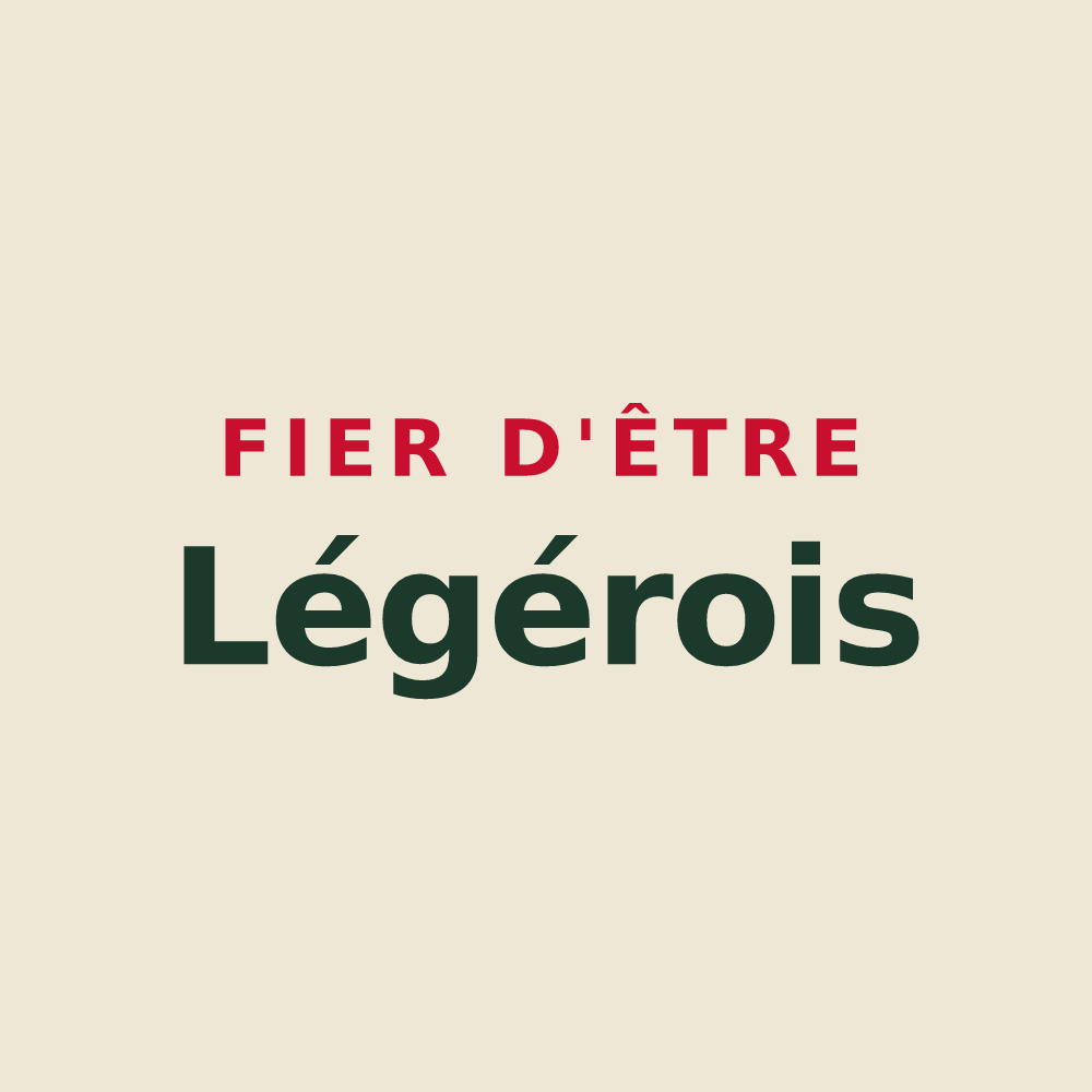 Tote bag « Fier d'être Légérois » — design pour Saint-Léger-de-Linières