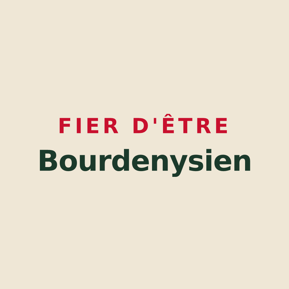 Tote bag « Fier d'être Bourdenysien » — design pour Saint-Léger-du-Bourg-Denis