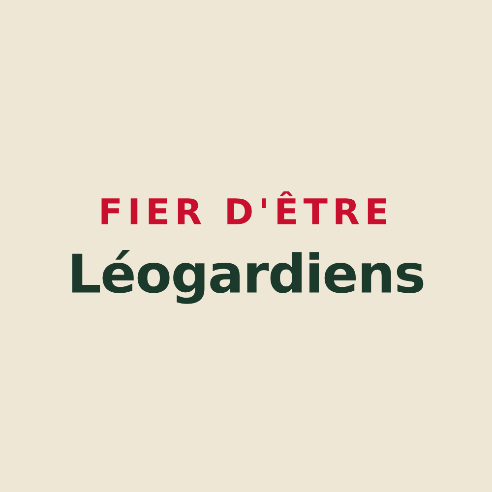 Tote bag « Fier d'être Léogardiens » — design pour Saint-Léger-du-Gennetey
