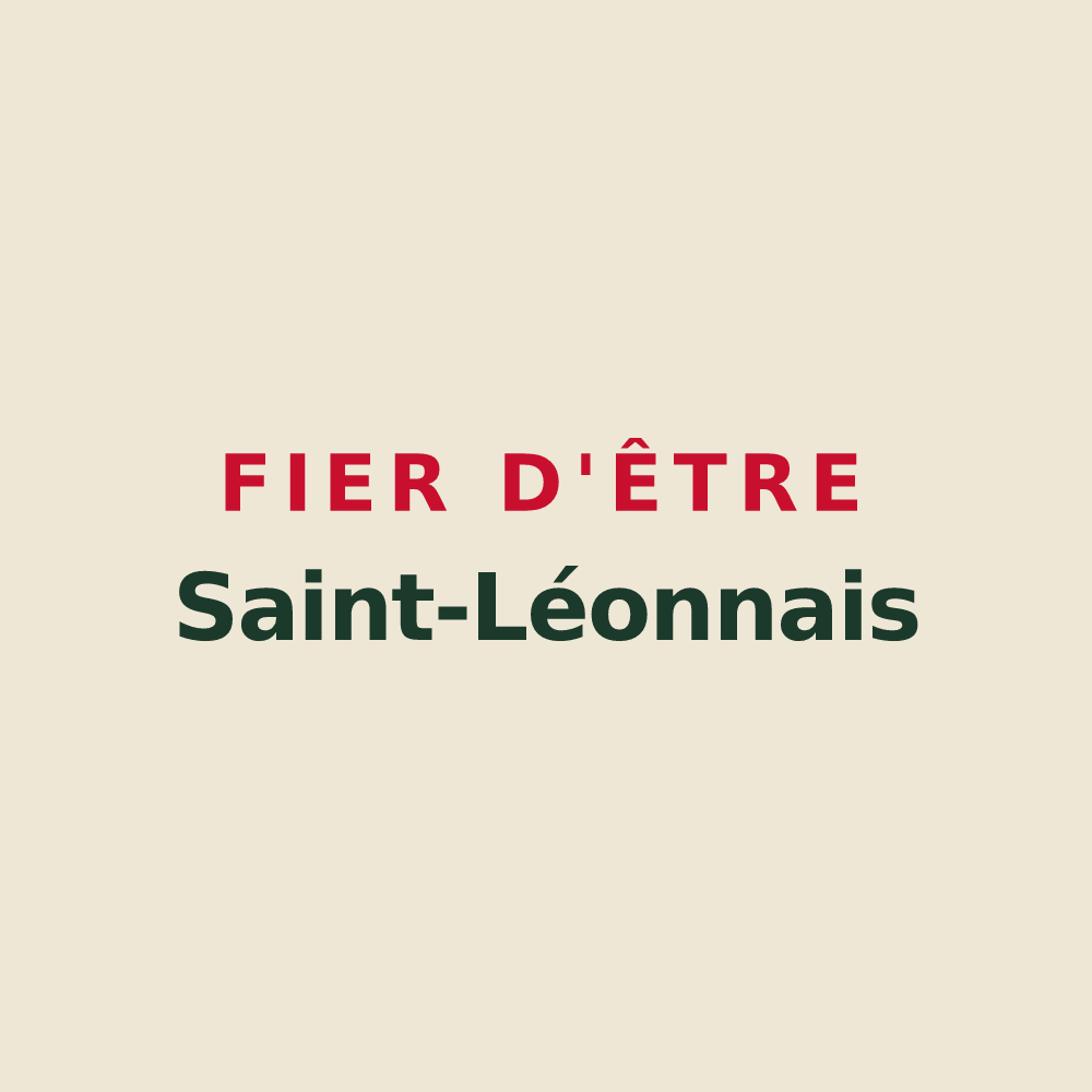 Tote bag « Fier d'être Saint-Léonnais » — design pour Saint-Léon
