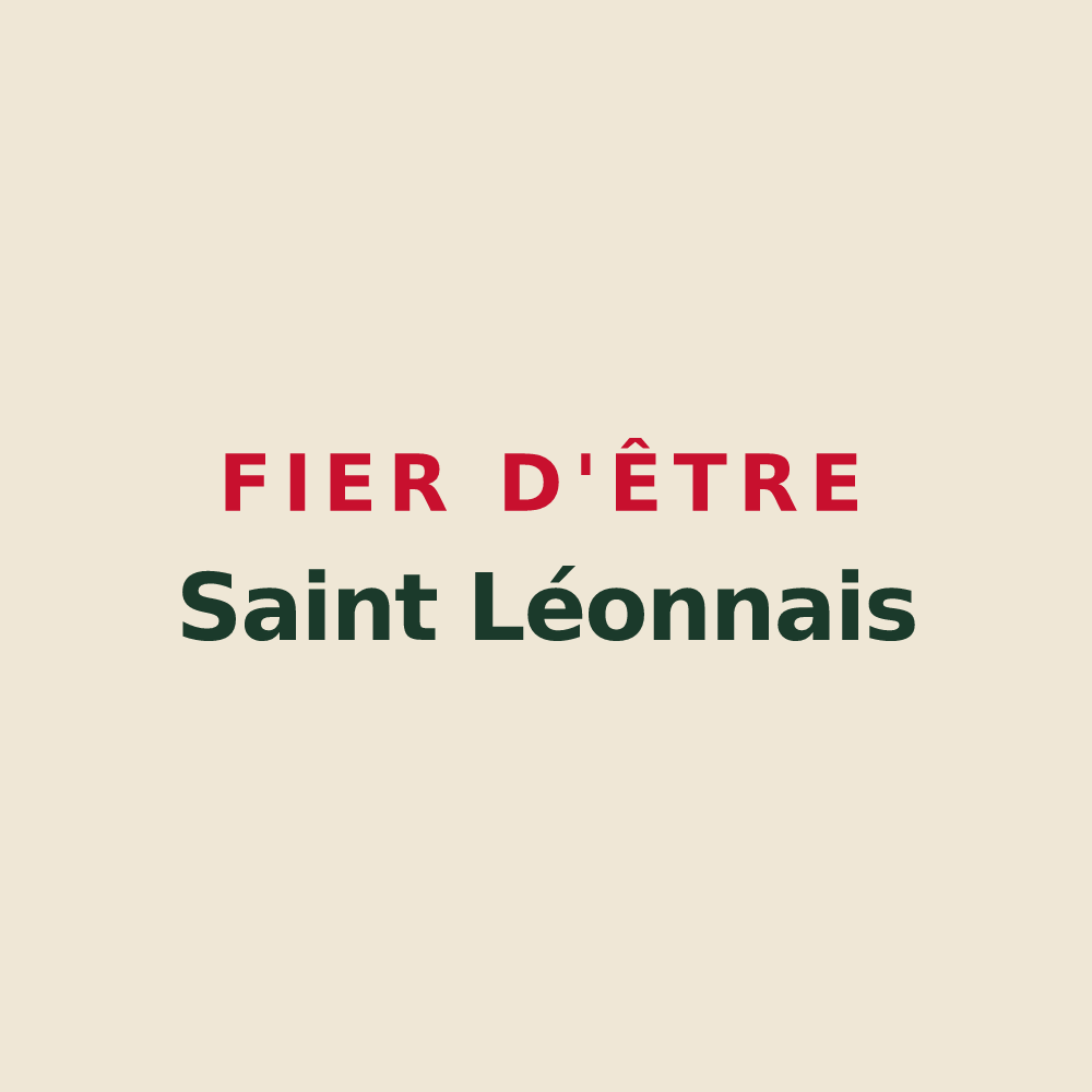 Tote bag « Fier d'être Saint Léonnais » — design pour Saint-Léon-d'Issigeac