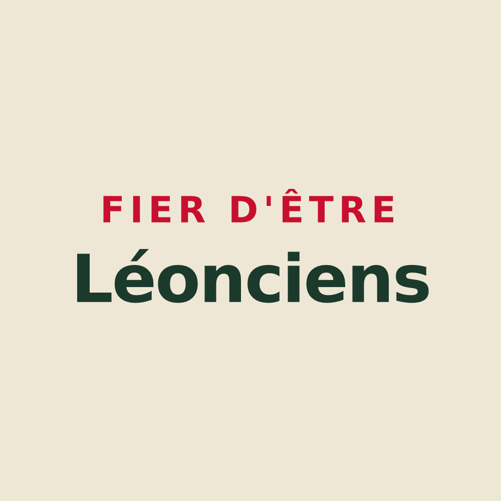 Tote bag « Fier d'être Léonciens » — design pour Saint-Lieux-lès-Lavaur