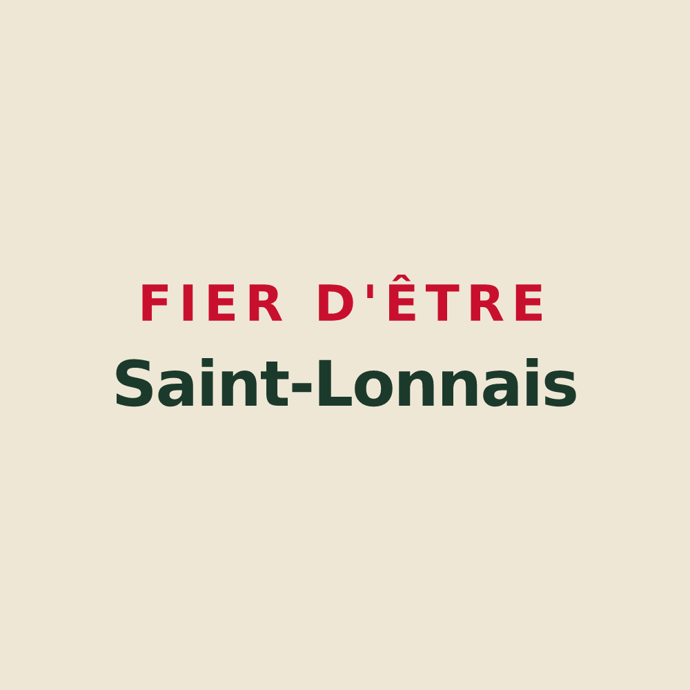 Tote bag « Fier d'être Saint-Lonnais » — design pour Saint-Lon-les-Mines