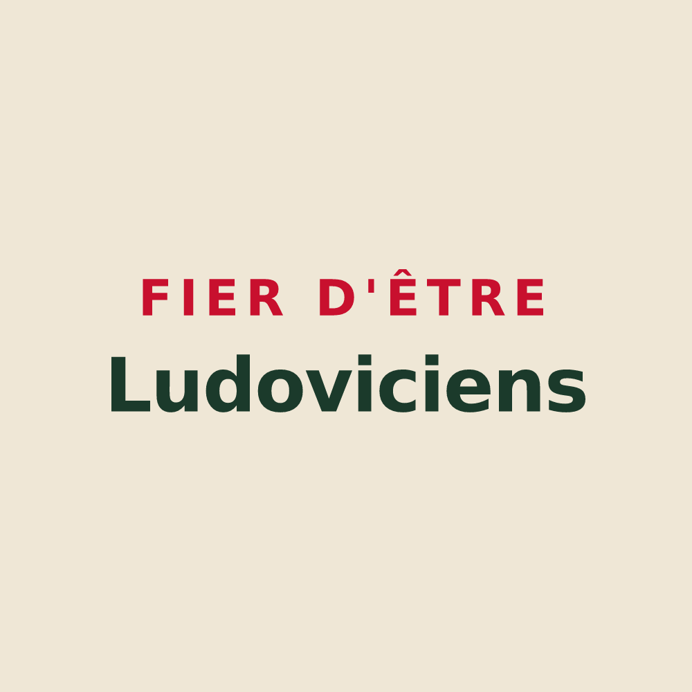 Tote bag « Fier d'être Ludoviciens » — design pour Saint-Louis