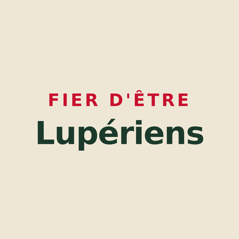 Tote bag « Fier d'être Lupériens » — design pour Saint-Loup-des-Vignes