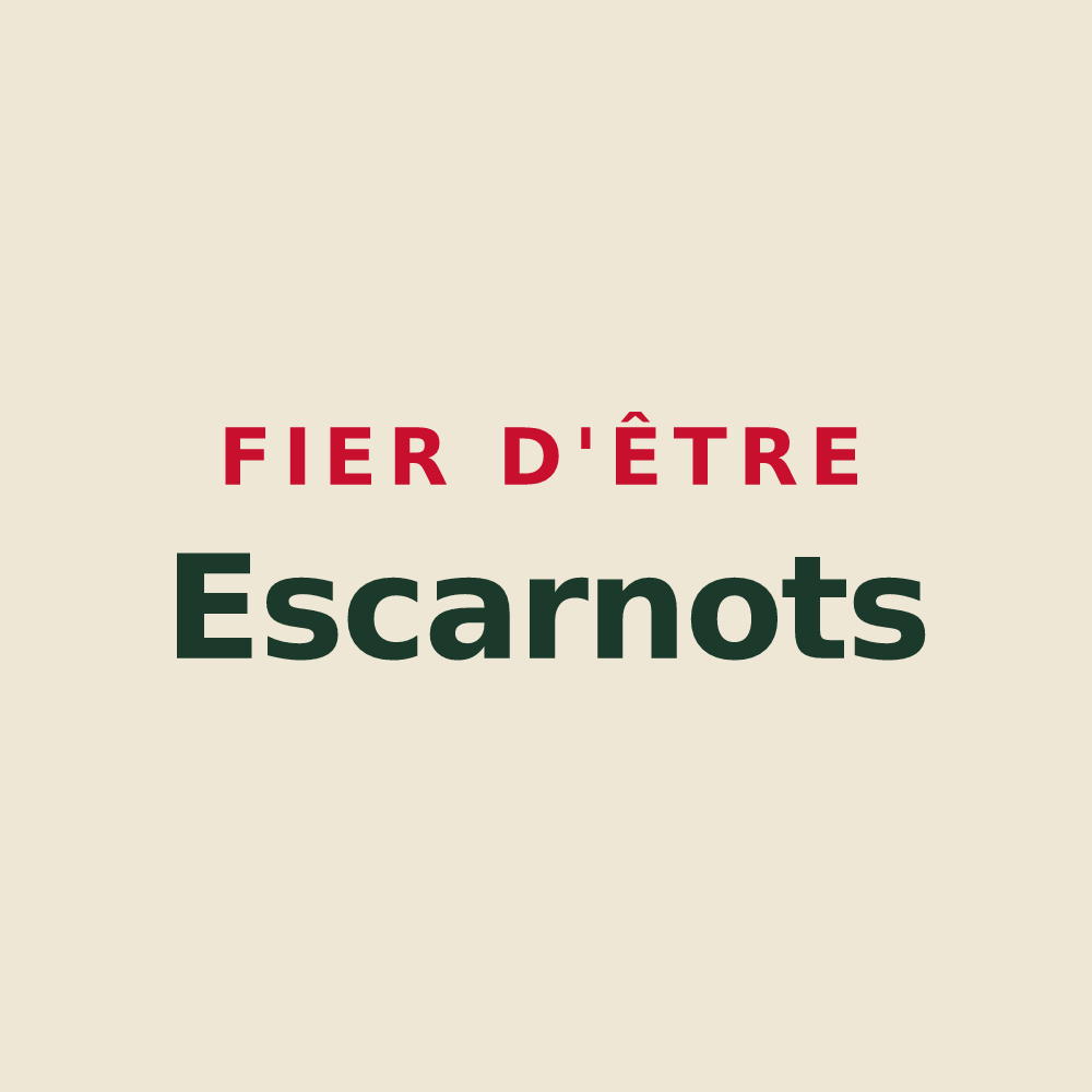 Tote bag « Fier d'être Escarnots » — design pour Saint-Lumier-en-Champagne