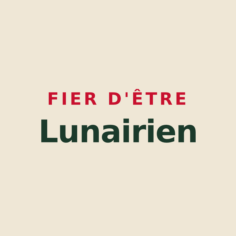 Tote bag « Fier d'être Lunairien » — design pour Saint-Lunaire