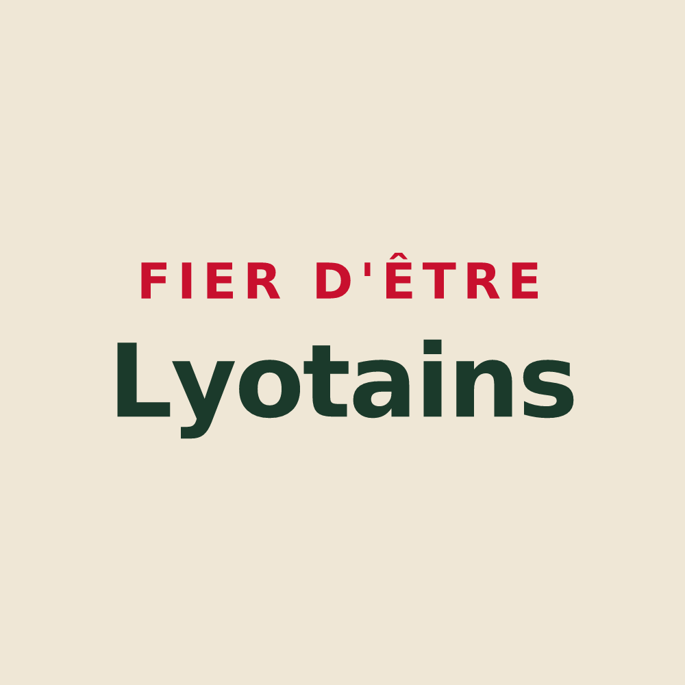 Tote bag « Fier d'être Lyotains » — design pour Saint-Lyé