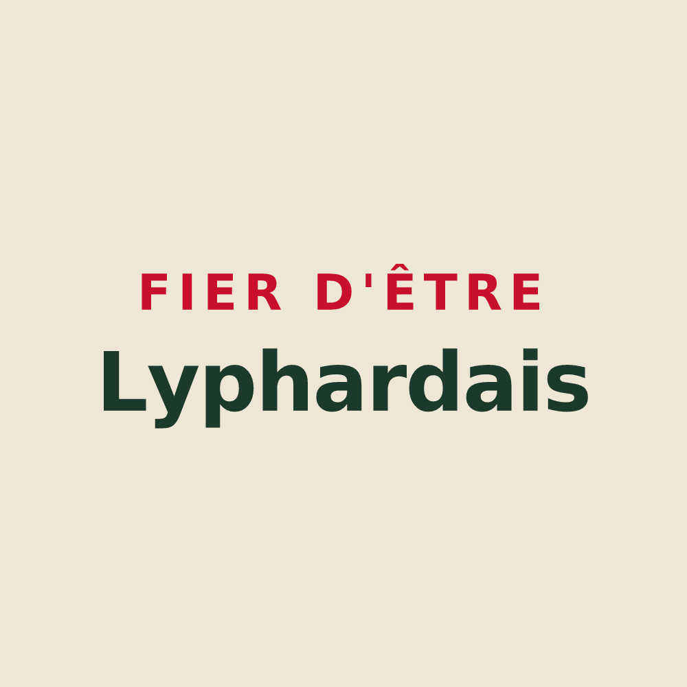 Tote bag « Fier d'être Lyphardais » — design pour Saint-Lyphard