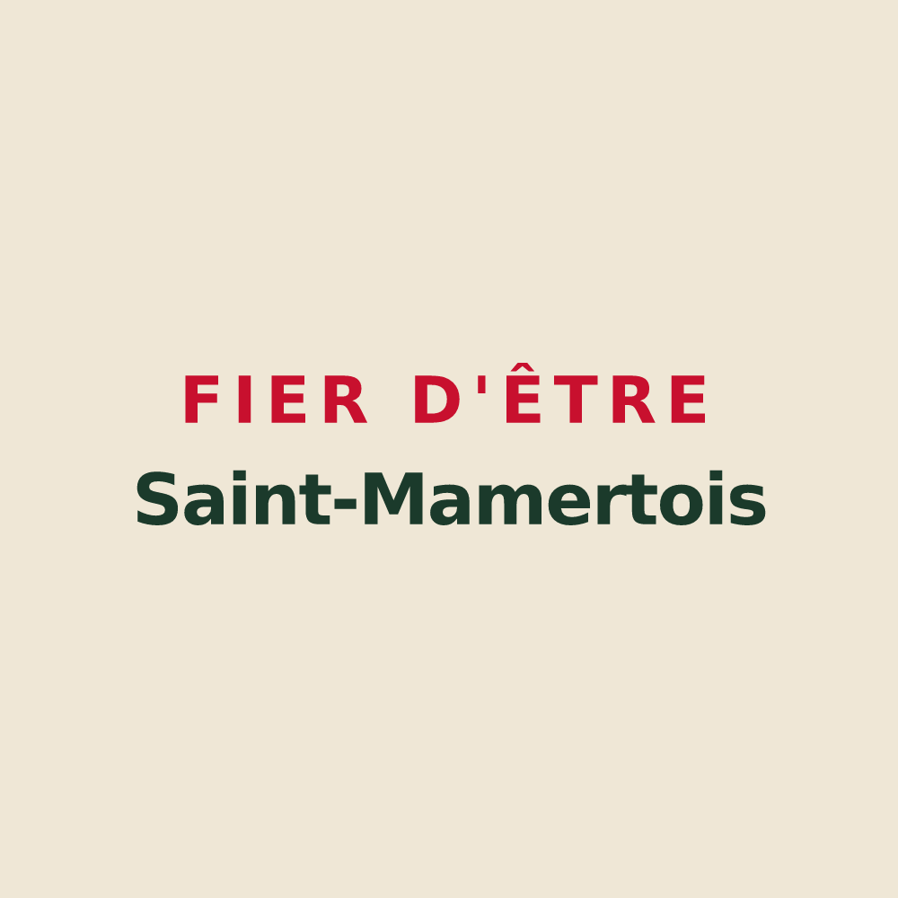 Tote bag « Fier d'être Saint-Mamertois » — design pour Saint-Mamert-du-Gard