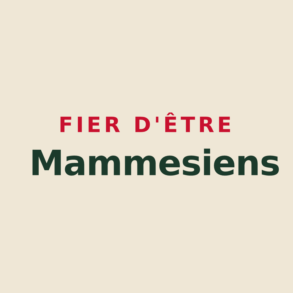 Tote bag « Fier d'être Mammesiens » — design pour Saint-Mammès