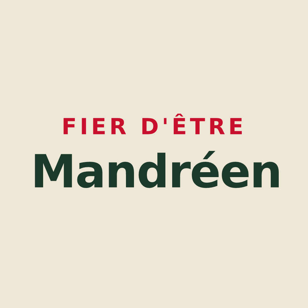 Tote bag « Fier d'être Mandréen » — design pour Saint-Mandrier-sur-Mer