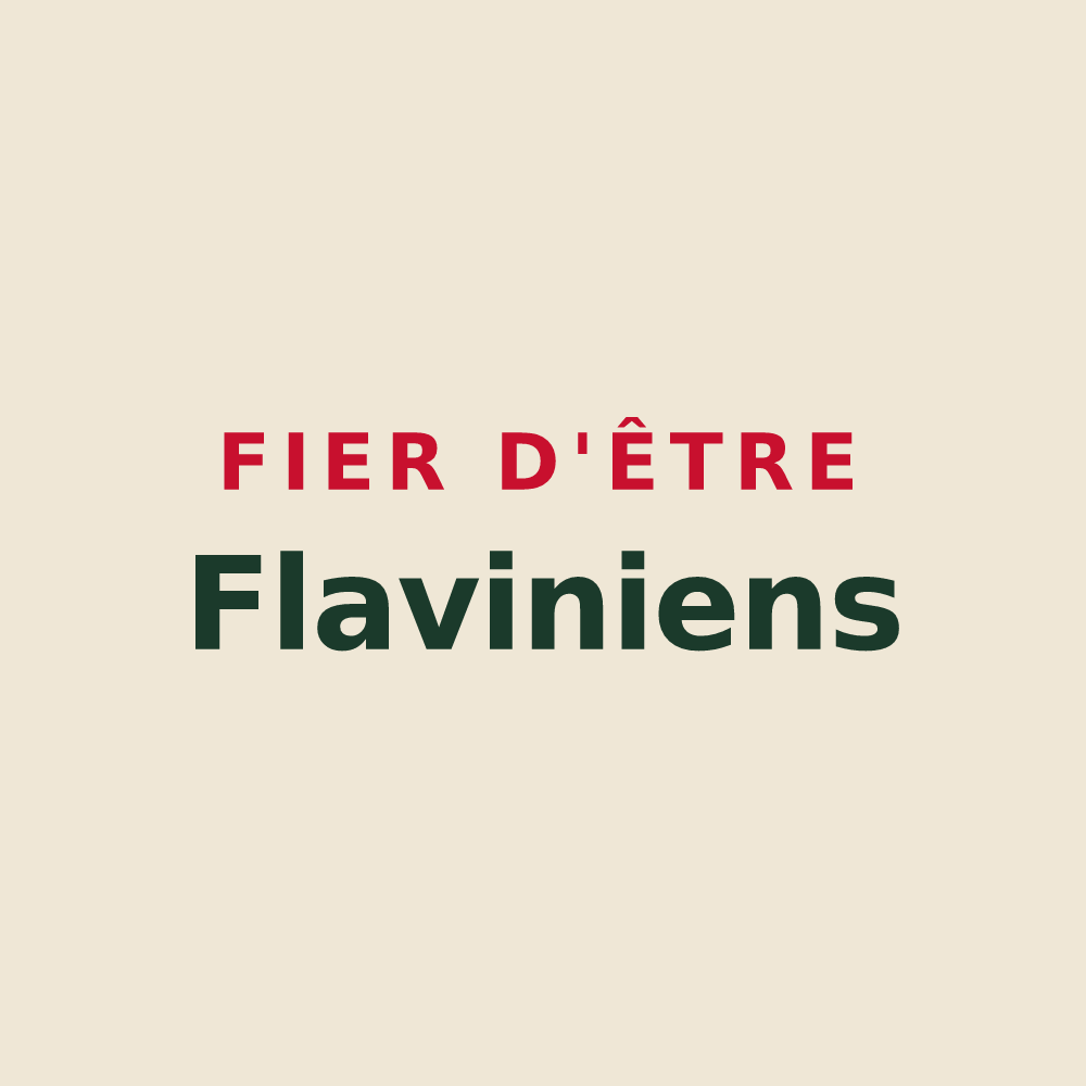 Tote bag « Fier d'être Flaviniens » — design pour Saint-Mards-de-Fresne