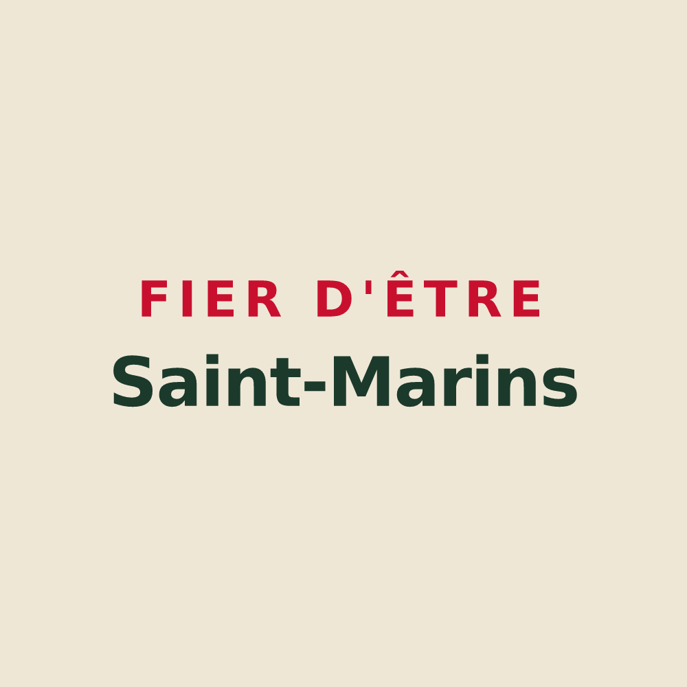 Tote bag « Fier d'être Saint-Marins » — design pour Saint-Mars-de-Coutais
