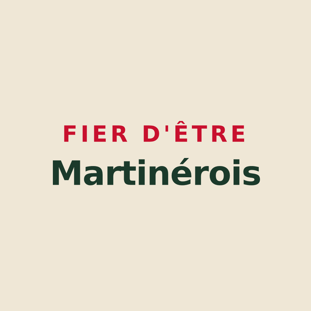Tote bag « Fier d'être Martinérois » — design pour Saint-Martin-d'Hères