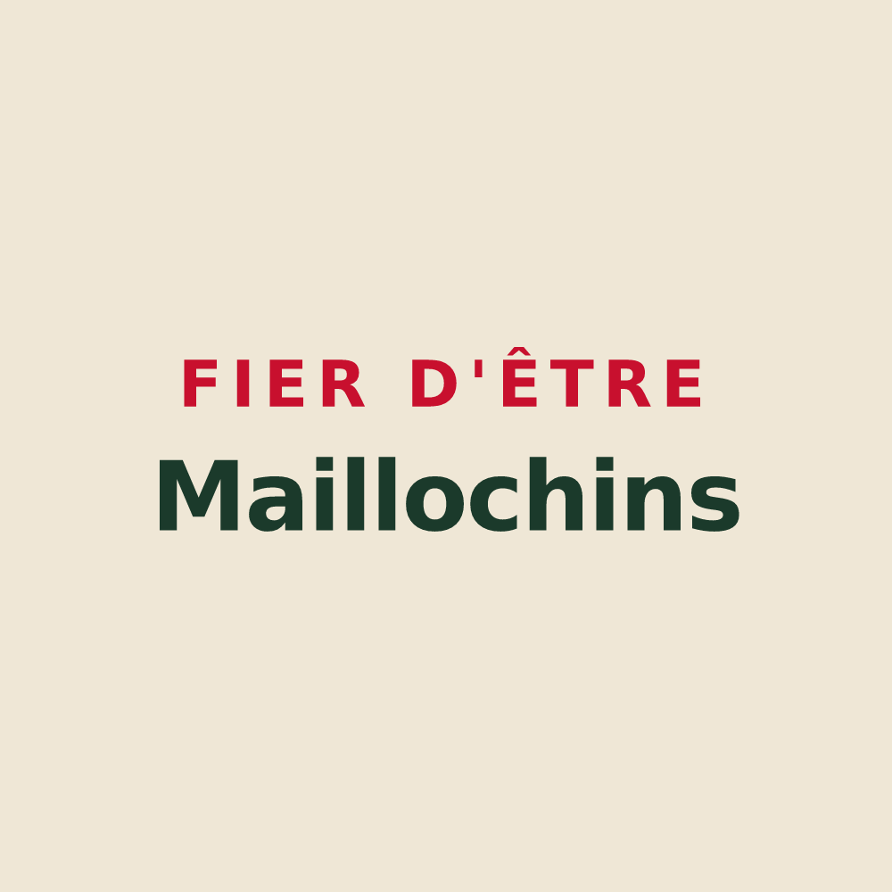 Tote bag « Fier d'être Maillochins » — design pour Saint-Martin-de-Mailloc