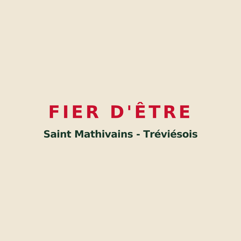 Tote bag « Fier d'être Saint Mathivains - Tréviésois » — design pour Saint-Mathieu-de-Tréviers