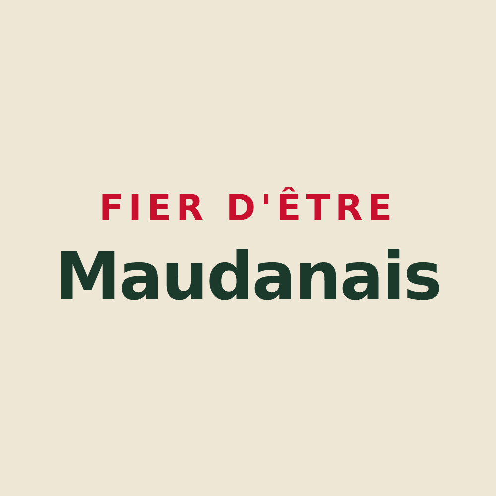 Tote bag « Fier d'être Maudanais » — design pour Saint-Maudan