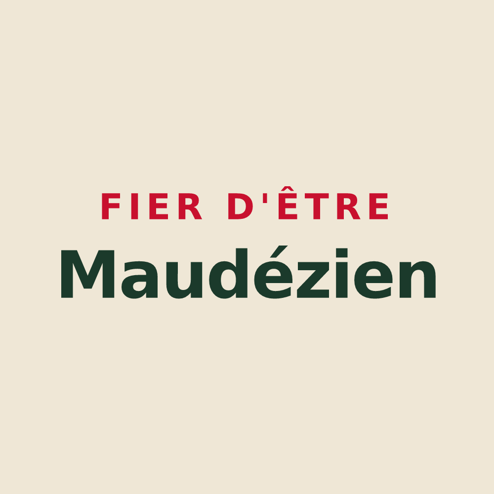 Tote bag « Fier d'être Maudézien » — design pour Saint-Maudez