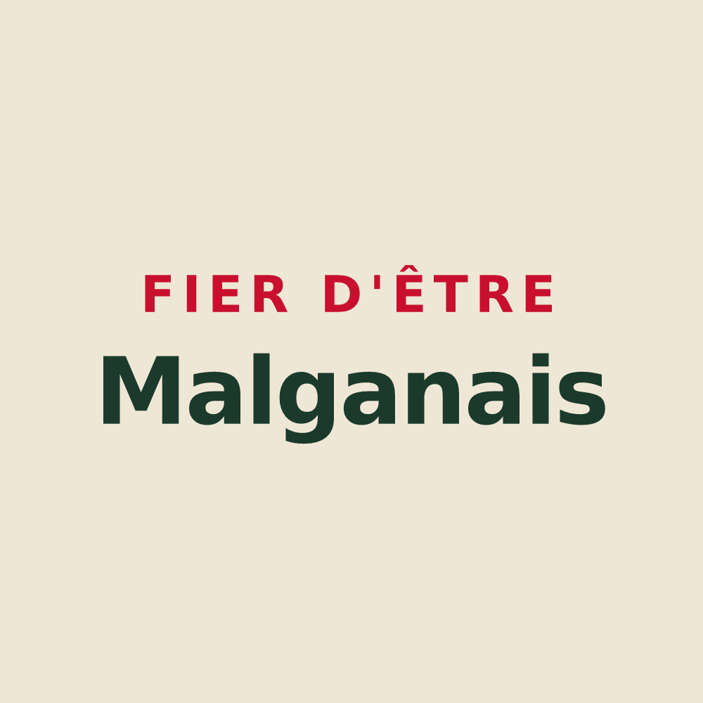 Tote bag « Fier d'être Malganais » — design pour Saint-Maugan