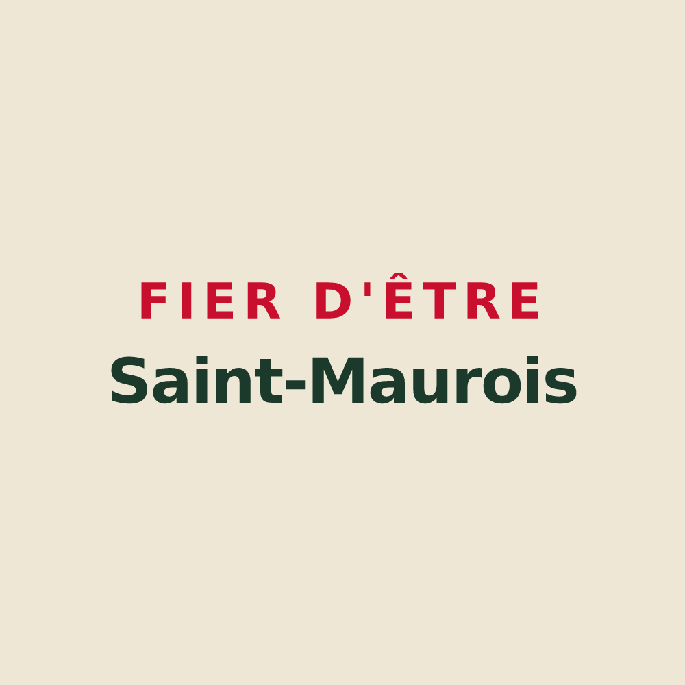 Tote bag « Fier d'être Saint-Maurois » — design pour Saint-Maur