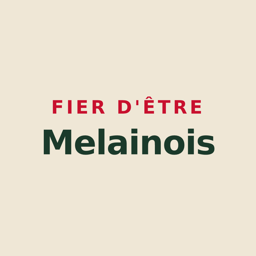 Tote bag « Fier d'être Melainois » — design pour Saint-Melaine-sur-Aubance