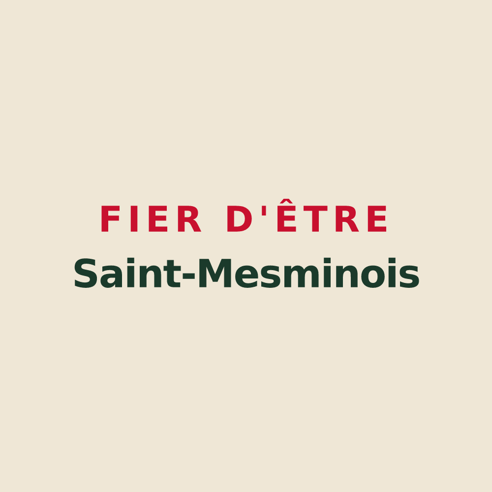 Tote bag « Fier d'être Saint-Mesminois » — design pour Saint-Mesmin