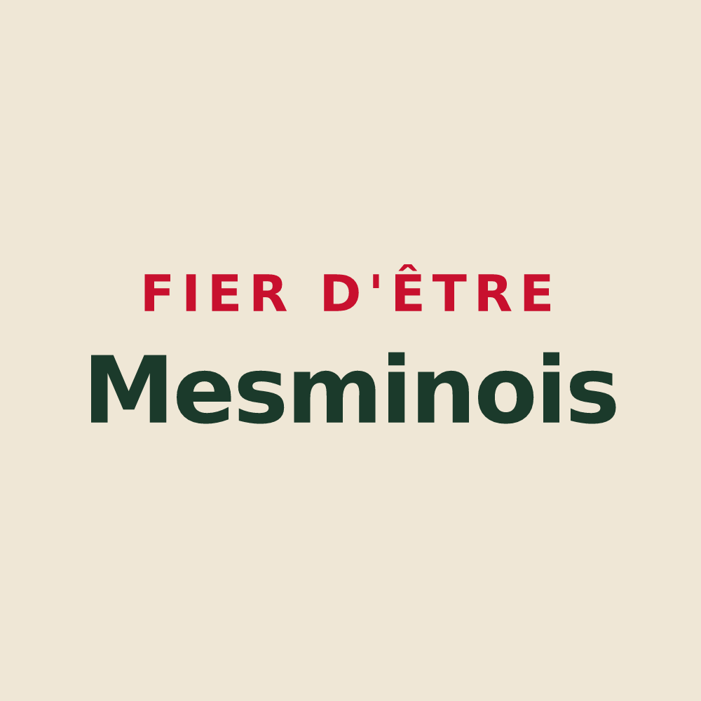 Tote bag « Fier d'être Mesminois » — design pour Saint-Mesmin