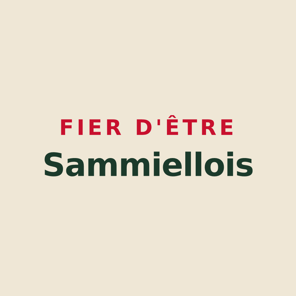 Tote bag « Fier d'être Sammiellois » — design pour Saint-Mihiel