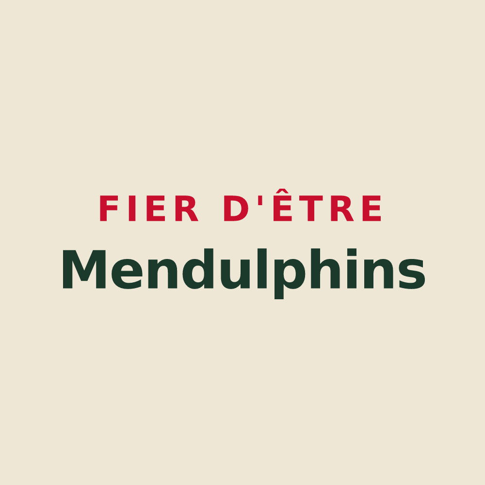 Tote bag « Fier d'être Mendulphins » — design pour Saint-Molf