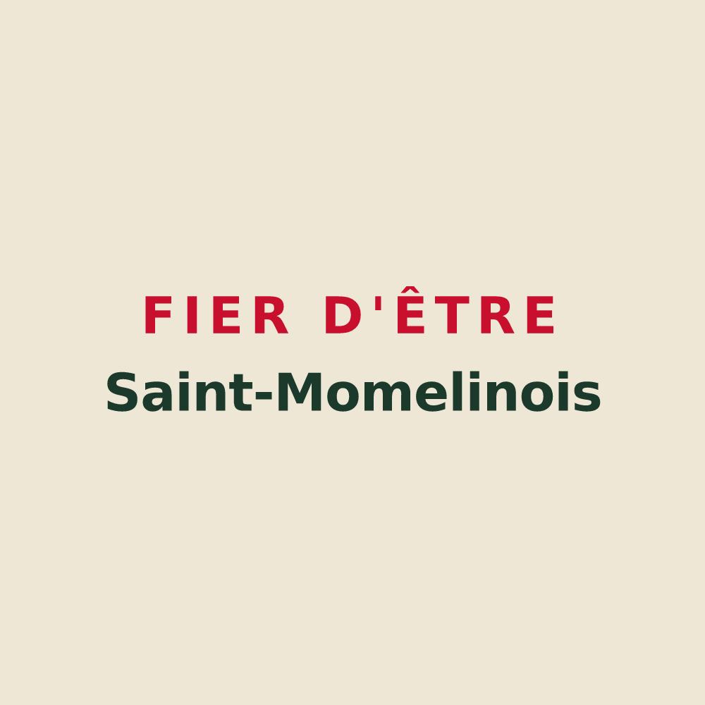 Tote bag « Fier d'être Saint-Momelinois » — design pour Saint-Momelin