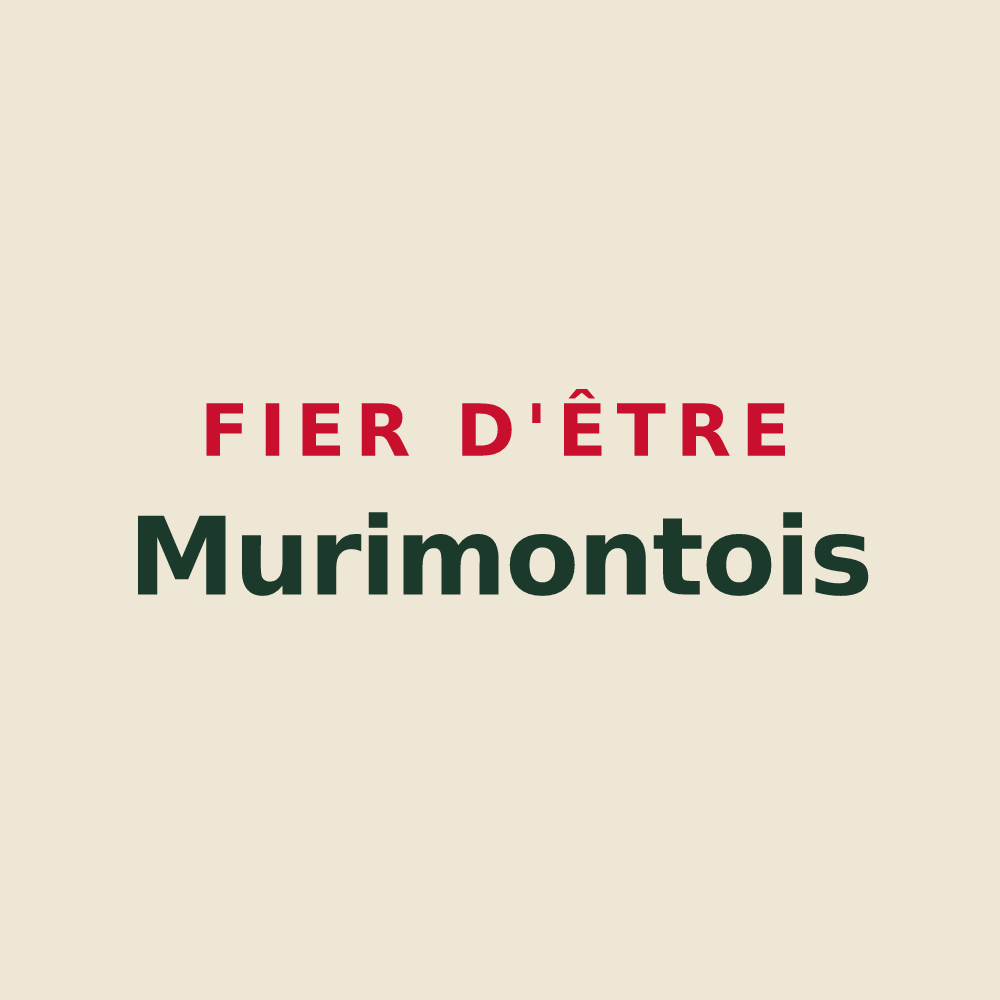 Tote bag « Fier d'être Murimontois » — design pour Saint-Mury-Monteymond