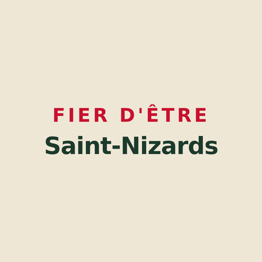 Tote bag « Fier d'être Saint-Nizards » — design pour Saint-Nizier-du-Moucherotte