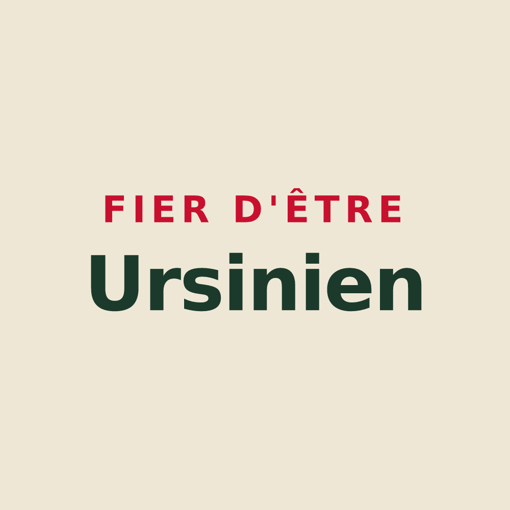 Tote bag « Fier d'être Ursinien » — design pour Saint-Ours