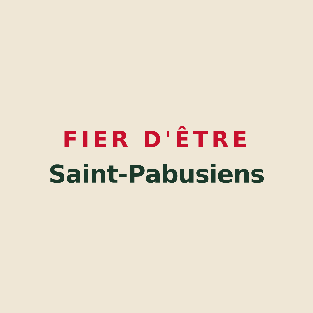 Tote bag « Fier d'être Saint-Pabusiens » — design pour Saint-Pabu