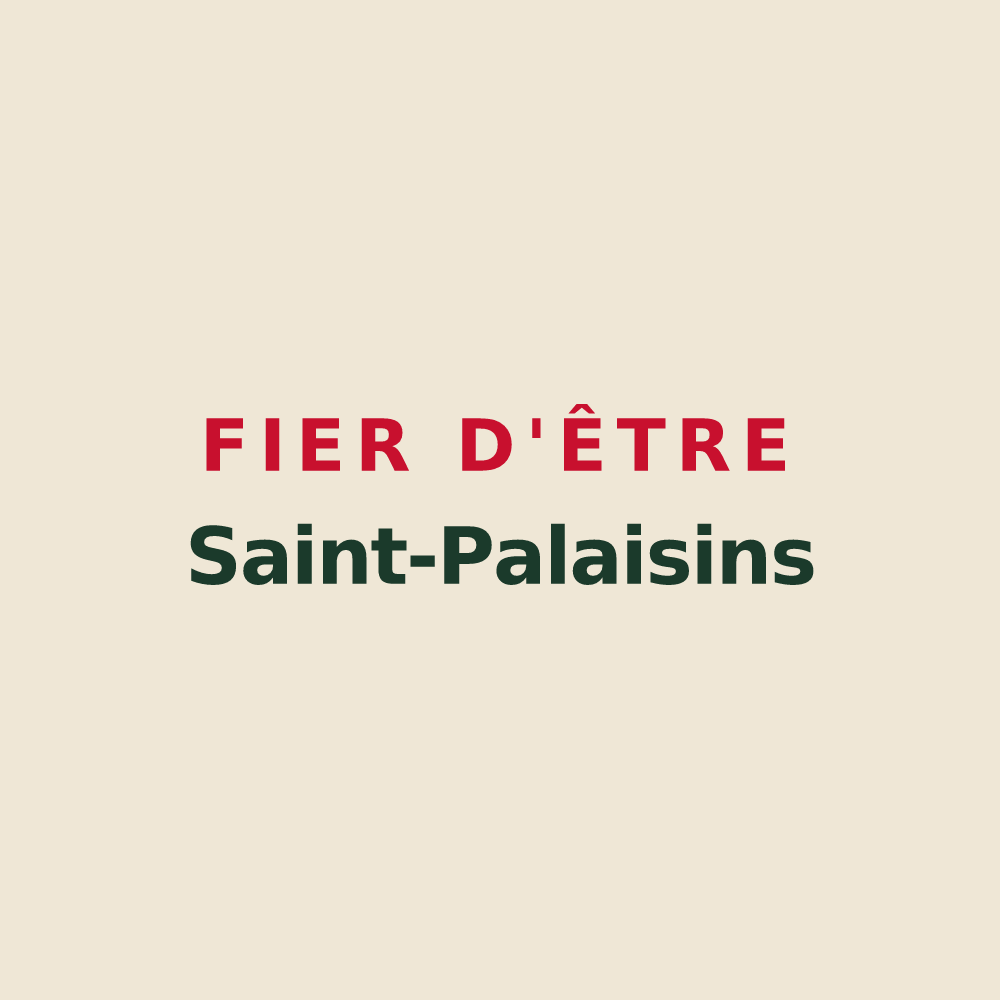 Tote bag « Fier d'être Saint-Palaisins » — design pour Saint-Palais