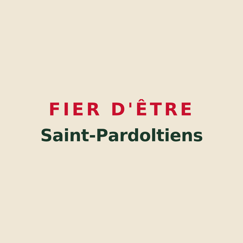 Tote bag « Fier d'être Saint-Pardoltiens » — design pour Saint-Pardoult