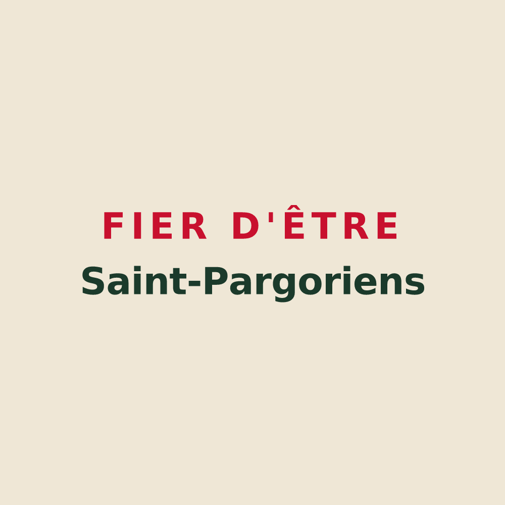 Tote bag « Fier d'être Saint-Pargoriens » — design pour Saint-Pargoire