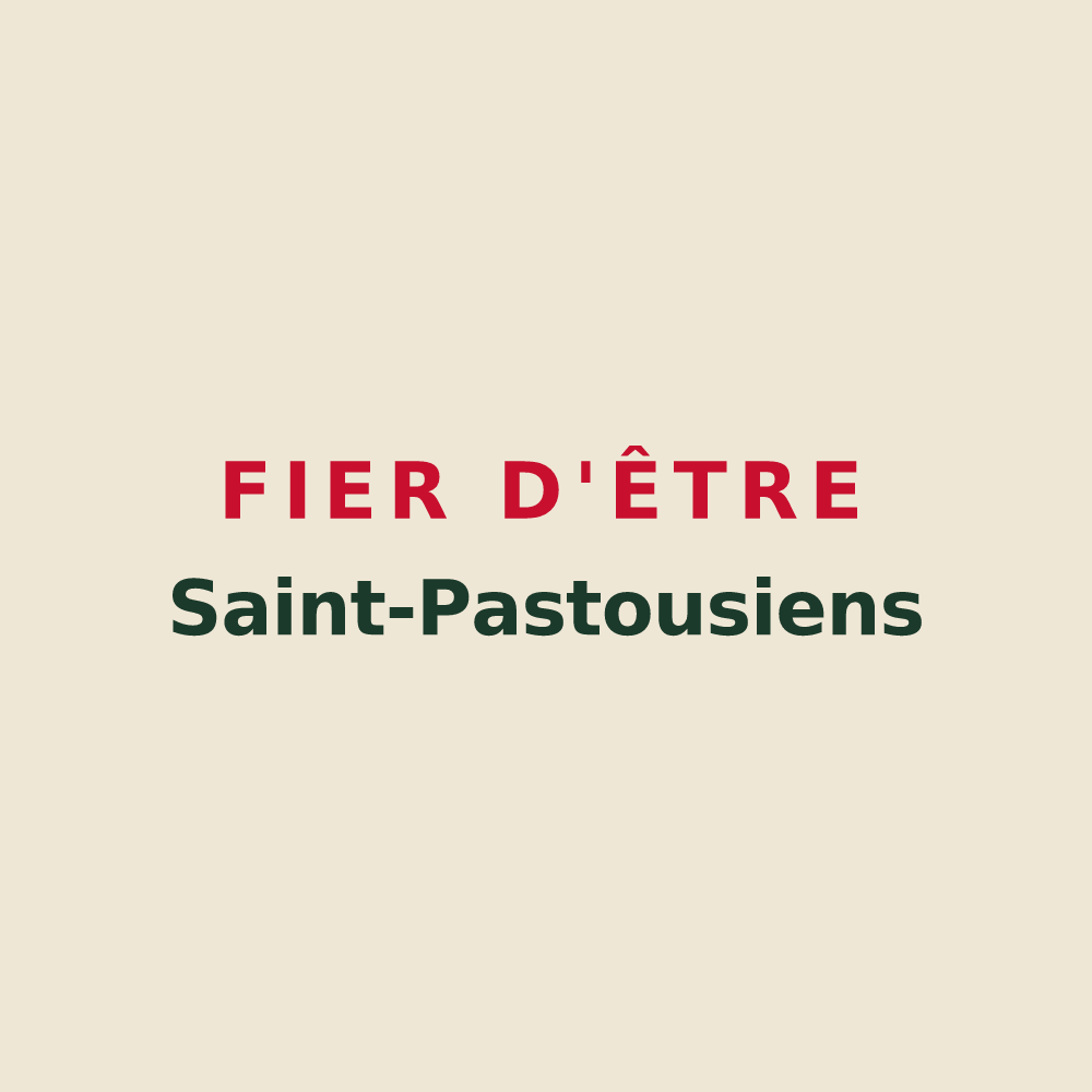 Tote bag « Fier d'être Saint-Pastousiens » — design pour Saint-Pastous