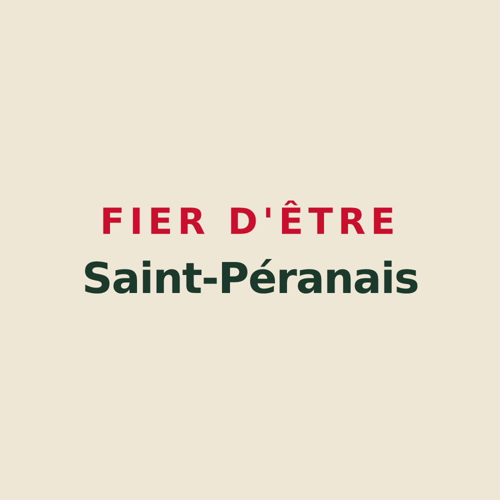 Tote bag « Fier d'être Saint-Péranais » — design pour Saint-Péran