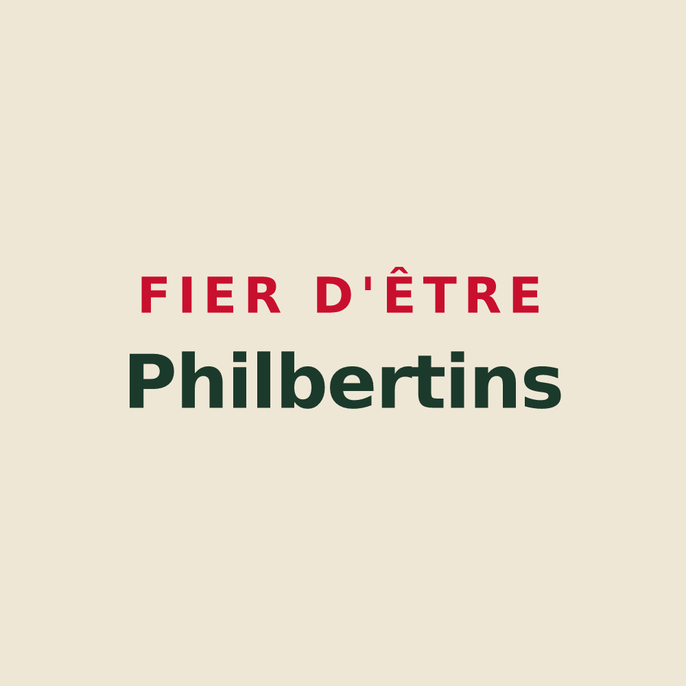 Tote bag « Fier d'être Philbertins » — design pour Saint-Philbert-de-Bouaine