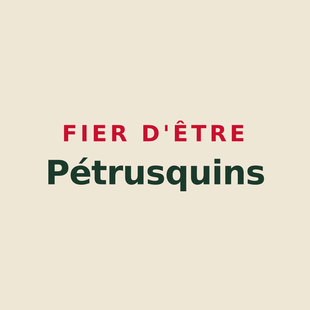 Tote bag « Fier d'être Pétrusquins » — design pour Saint-Pierre-de-Bat