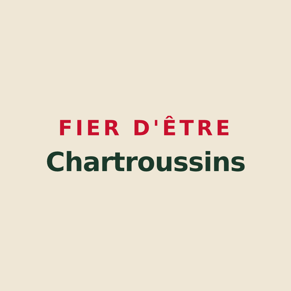 Tote bag « Fier d'être Chartroussins » — design pour Saint-Pierre-de-Chartreuse