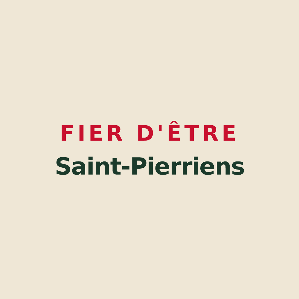 Tote bag « Fier d'être Saint-Pierriens » — design pour Saint-Pierre-de-Nogaret