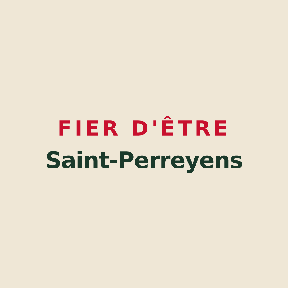 Tote bag « Fier d'être Saint-Perreyens » — design pour Saint-Pierre-du-Perray