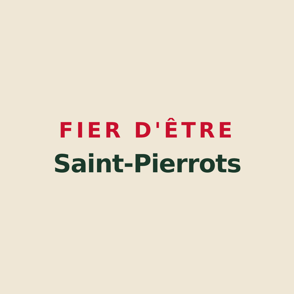 Tote bag « Fier d'être Saint-Pierrots » — design pour Saint-Pierre-le-Viger
