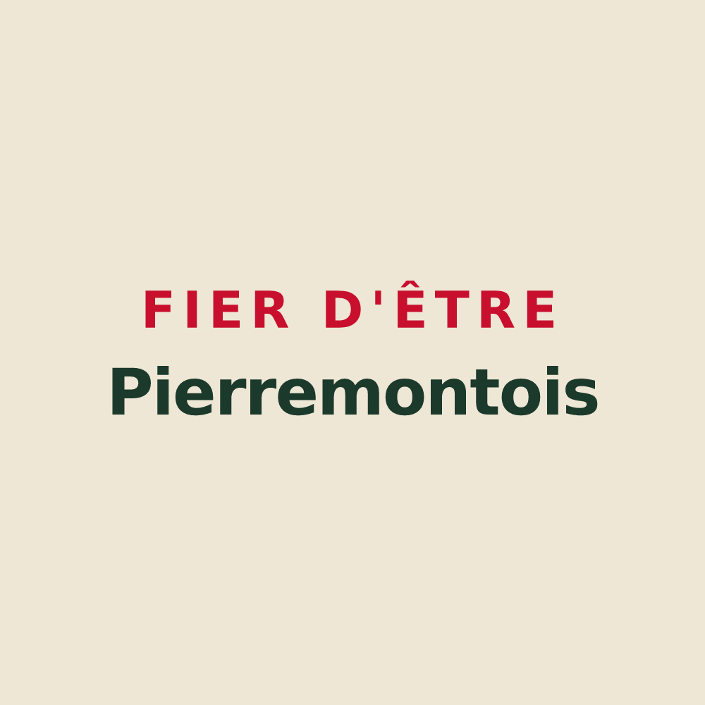 Tote bag « Fier d'être Pierremontois » — design pour Saint-Pierremont